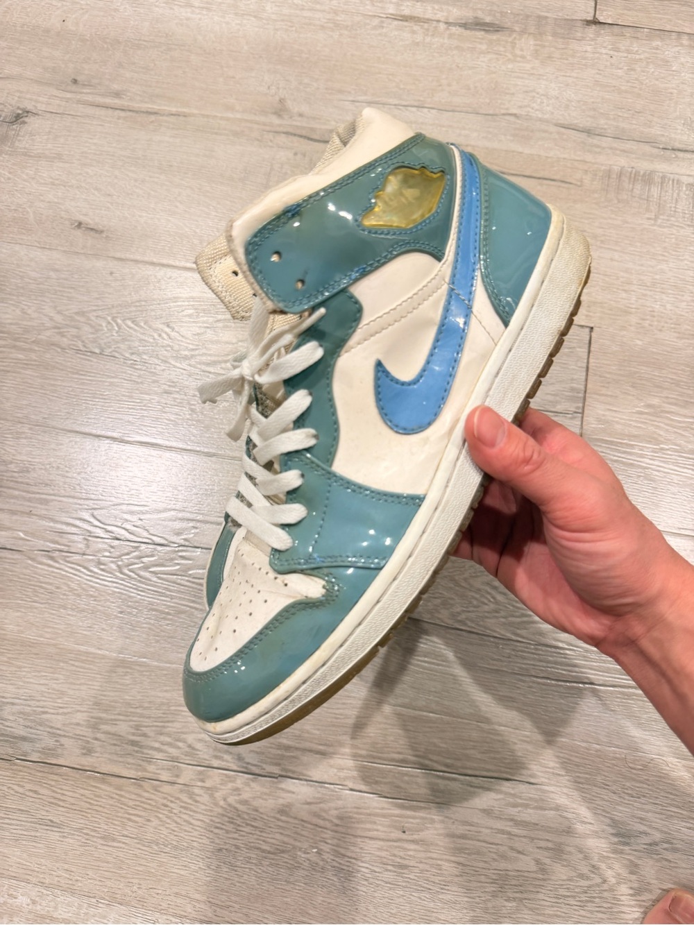 nike Jordan 1 og patent leather unc